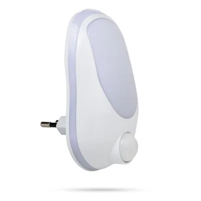 Produktbild von Ranex 6000.293 LED Nachtlicht mit Bewegungsmelder, Stecker-Nachtlicht, Weiß, Kunststoff, Kinderzimmer, IP20, LED