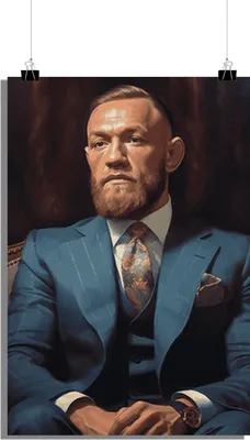 Produktbild von Conor McGregor Poster - UFC Kampf Poster - Kampfsport Poster - 51x71cm - Perfekt zum Einrahmen