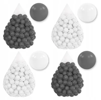 Produktbild von Bälle Für Bällebad 7 cm - 200 Stück - Bunte Babybälle Plastikbälle Baby Spielbälle | TUPPI