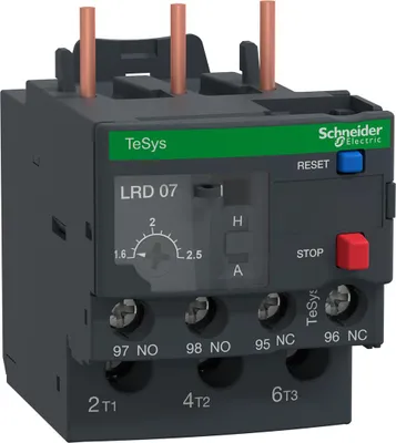 Produktbild von Schneider Electric LRD07, Mehrfarbig, 690 V, 124 g, -20 - 60 °C