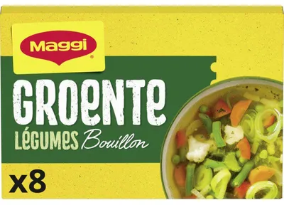 Produktbild von Maggi Gemüse Bouillonwürfel 82g – Würzige Gemüsebrühe für Suppen & Saucen