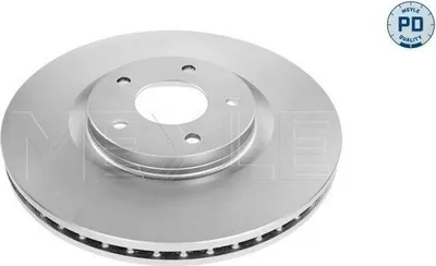 Produktbild von 2x MEYLE Bremsscheibe 36-15 521 0070/PD vorne für RENAULT KOLEOS (HY_) 44mm