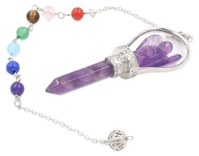 Produktbild von Elzusha – Amethyst-Chakra-Anhänger zur Heilung