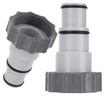 Productafbeelding van Poolslangadapter type A, 2 stuks, geschikt voor Intex-zwembaden, diameter 32/38 mm, PVC