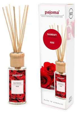 Obrázok produktu pre Pajoma Izbová vôňa Rose 100 ml fľaštička s dreveným vrchnákom