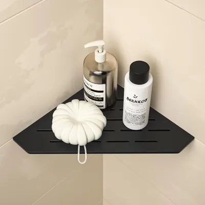 Imagen del producto de Estante de ducha de esquina de acero inoxidable para el baño