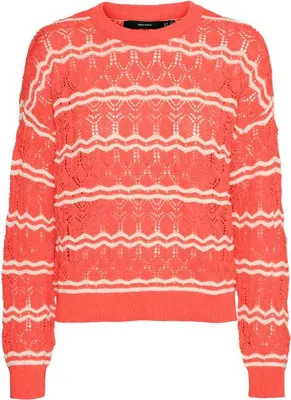 Zdjęcie produktu dla Vero Moda Bella Pullover Rot M Damen
