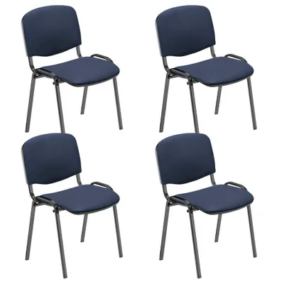 Produktbild von Nowy Styl Iso Besucherstühle blau Kunstleder