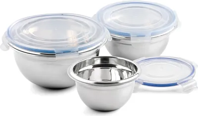 Obrázek produktu pro Sada uzavíratelných kuchyňských misek 3 ks