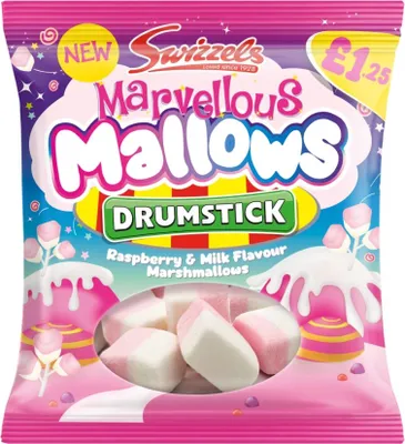 Produktbild von Swizzels Drumstick Marvellous Mallows (12 x 100g)