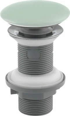 Produktbild von Isvea Waschbecken-Ablauf 5/4", klick-klack, Keramikstopfen, 20-70mm, Mint-Grün
