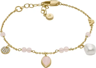 Produktbild von Armbanden Mit Perlen Emporio Armani Gold Kollektion - frau