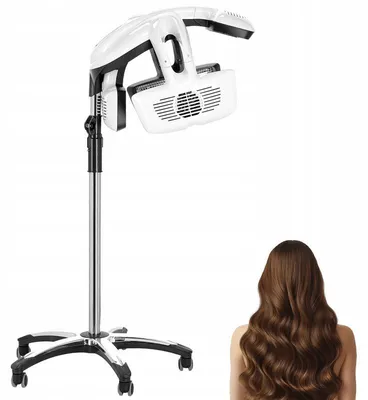 Produktbild von 1500W Infrarot Haartrockner Standgerät – Trockenhaube mit Temperaturregelung 0–60 °C, Für Färben, Dauerwelle & Ölbehandlung, Salon Haartrockner
