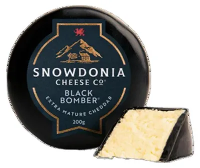 Obrázok produktu pre Ser Cheddar Black Bomber 200 g