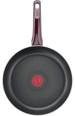 Zdjęcie produktu dla Tefal Resist Intense D52202, Okrągły, Patelnia uniwersalna, Czarny, Czerwony, Tytan, 175 °C, Aluminium