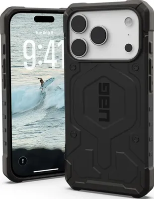 Obrázok produktu pre Urban Armor Gear Pathfinder, Ochranný obal, Apple, iPhone 17 Pro, 16 cm (6.3"), Čierna