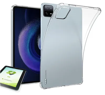 Image de Étui pour tablette + verre de protection pour Xiaomi Pad 8 / 8 Pro / Pad 7 / 7 Pro en TPU antichoc 9H