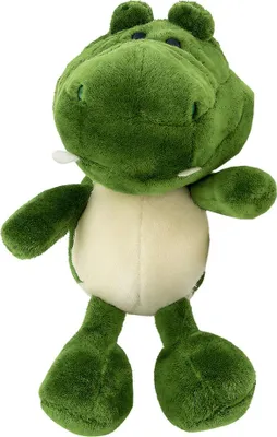 Produktbild von Plüsch Maskottchen Huggable Krokodil Mit Saugnapf Grün 23 X 12 Cm