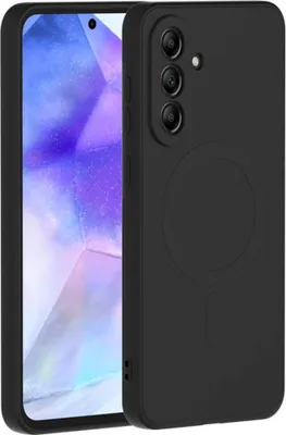 Image de Coque Silicone Magnet Galaxy A56 5G Noir