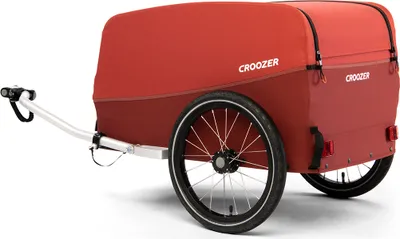 Produktbild von Croozer | Cargo Pakko Fahrradanhänger / Transportanhänger | Lavendelrot