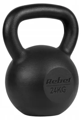Produktbild von Rebel 24kg Gusseisen Kettlebell für intensives Training
