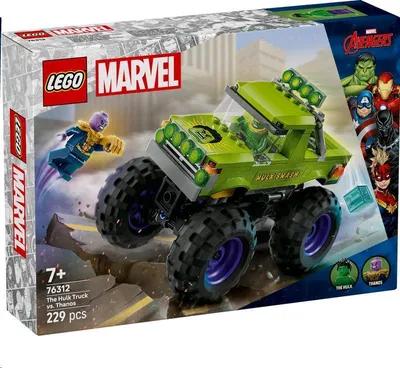 Obrázek produktu pro LEGO® Marvel Hulk Truck vs. Thanos 76312