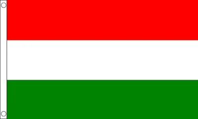 Ungarn-Flagge, 90x60 cm, 100% Polyester, mit Ösen