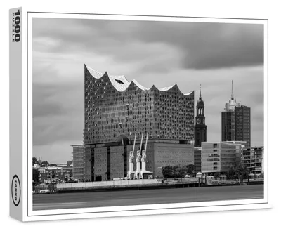 Produktbild von raxxa Premium-Puzzle "Elbphilharmonie", 1000 Teile