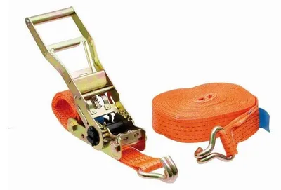 Zdjęcie produktu dla Taśma zapadkowa z hakiem 8 m, 5000 kg