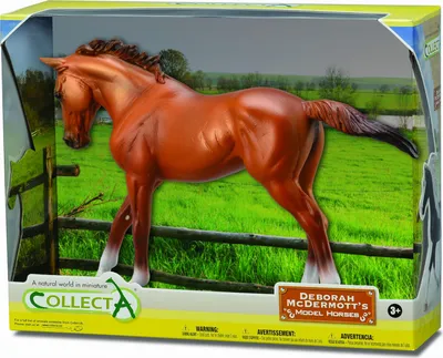Produktbild von Boxfigur Vollblut-Fuchsstute, handbemalt von WB Collecta