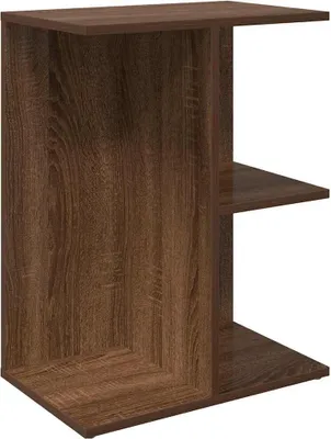 Produktbild von Nachttisch Braun Eichen-Optik 46,5x29x61 cm Holzwerkstoff