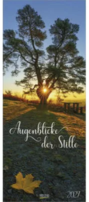 Produktbild von Korsch Wandkalender Augenblicke der Stille 2027 Vertikal-Format mit Spiralbindung
