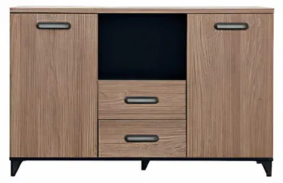 Immagine prodotto di Credenza in legno con due ante e pratici cassetti per il vostro ufficio