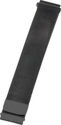 Produktbild von PETER JÄCKEL Armband 22mm Milanaise Black für Wearables