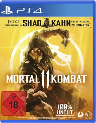Produktbild von Warner Bros. Games Mortal Kombat 11, PlayStation 4, Multiplayer-Modus, M (Reif), Physische Medien