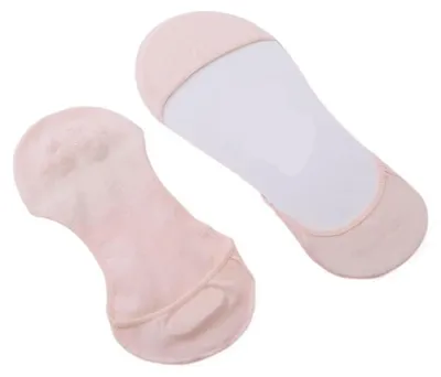 Produktbild von Unsichtbare Baumwollsocken für Damen
