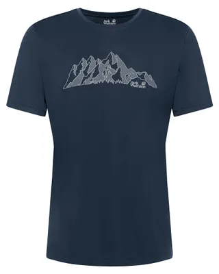 Produktbild von JACK WOLFSKIN Herren Funktionsshirt Peak Graphic T M, KI-generiertes Bild