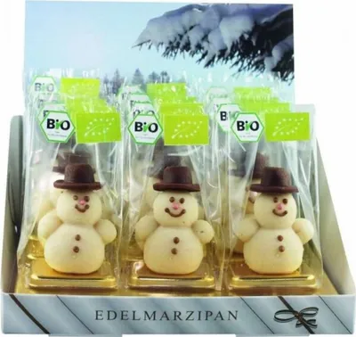 Produktbild von Edelmarzipan - Schneemann 25g