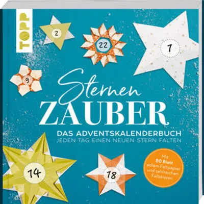 Image de La magie des étoiles. Le livre du calendrier de l'Avent - plier chaque jour une nouvelle étoile