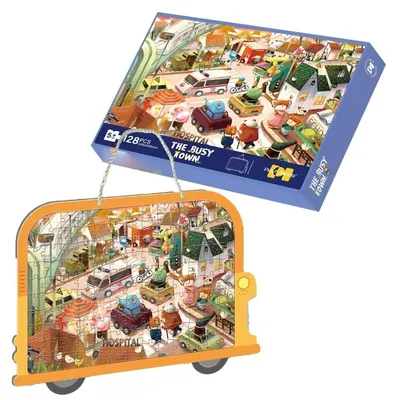 Immagine prodotto di Puzzle 128: il paesino - Askato