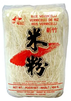 Produktbild von NUDELN (THAILÄNDISCHE REISNUDELN) VERMICELLI 454 g – FARMER