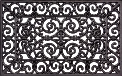 Obrázek produktu pro Hanse Home gumová rohožka vnitřní venkovní 45x75cm gumová rohožka venkovní ochranná rohožka