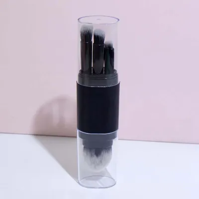 Obrázek produktu pro INF 5-v-1 přenosná sada štětců na make-up - Multifunkční kosmetický nástroj Černá