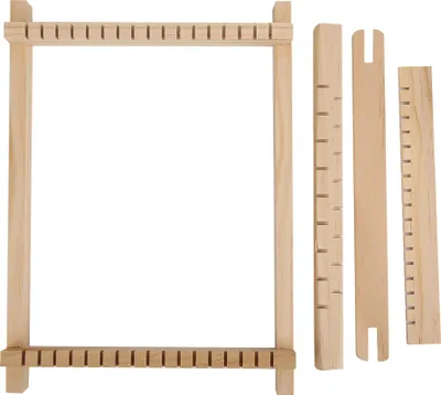 Obrázok produktu pre Drevený tkací stroj, tradičný tkací stroj, drevený krosná, DIY tkací stroj, šatka tkací stroj