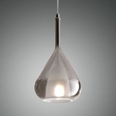 Produktbild von Fabas Luce - Lila LED-Hängeleuchter aus Metall und geräuchertem Borosilikatglas 3481-40-126 Fabas Luce