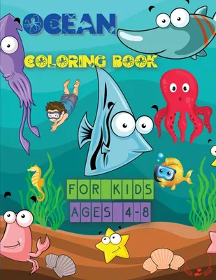Produktbild von Ocean Coloring Book for Kids