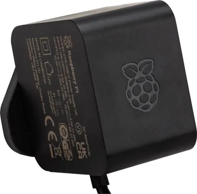Produktbild von Raspberry Pi 5 Netzteil / schwarz / 27W / USB-C