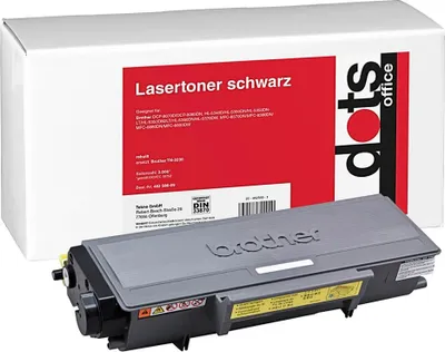 Produktbild von dots schwarz Toner kompatibel zu brother TN-3230 - Kompatibel - Tonereinheit