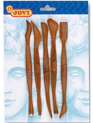 Produktbild von Jovi Modellierwerkzeuge Blister mit 5 Stück, sortiert