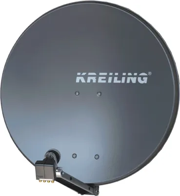 Produktbild von KREI Alu-Spiegel 85cm KRAE85PROFIplus Ausseneinheit vormontiert f. 40mm grau